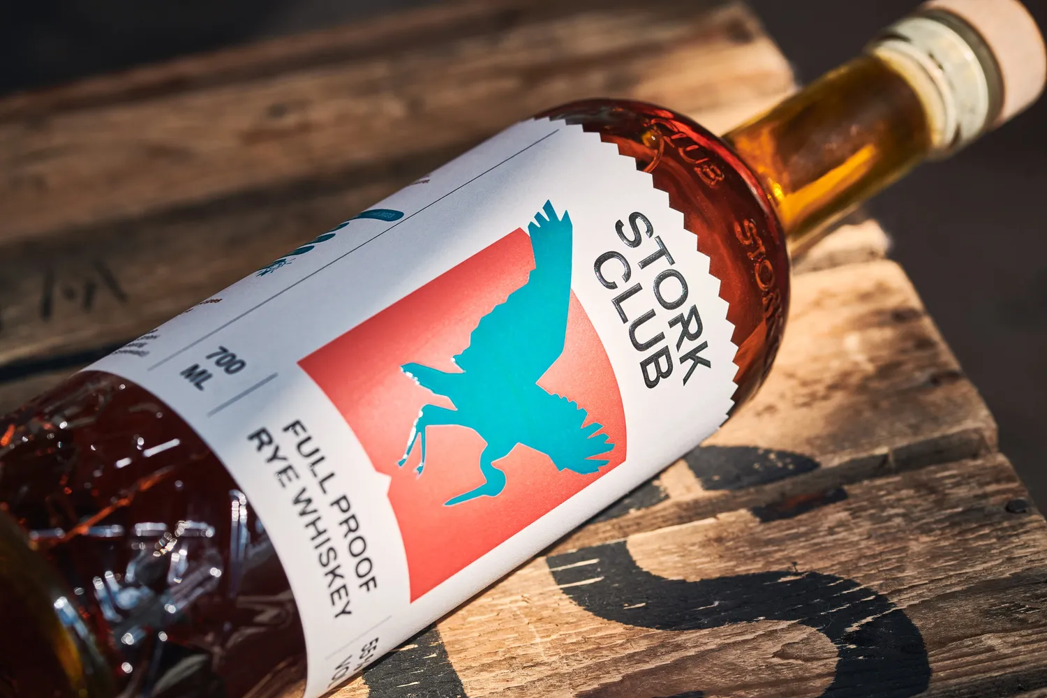 Stork Club Full Proof Rye Whisky 700 ml Vatsterkte