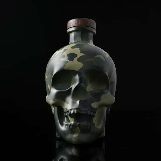 Crystal Head Camo wodka 750 ml limited edition mat