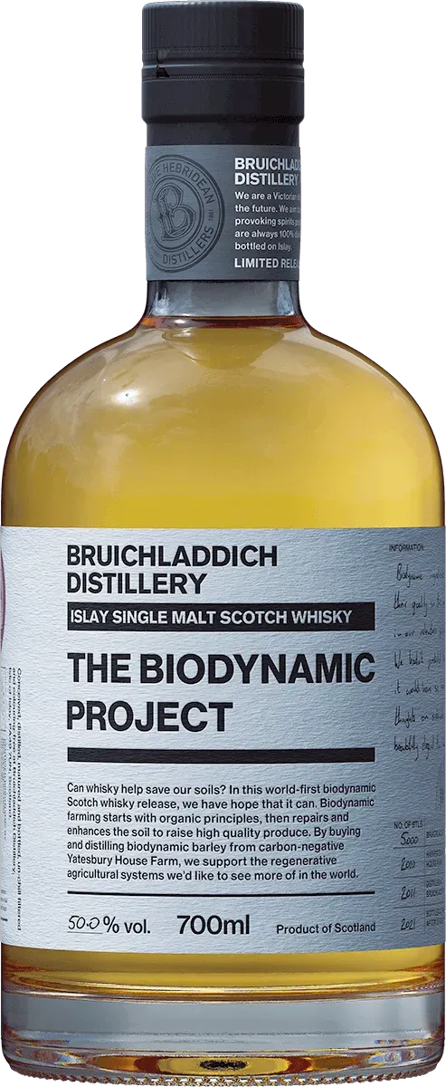 Bruichladdich The Biodynamic Project Single Malt Whisky 70cl