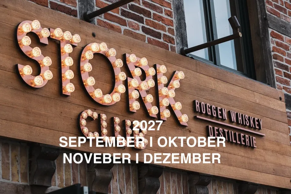 Stork Club Rondleiding Whiskyproeverij Ticket Sep-Dec 2027