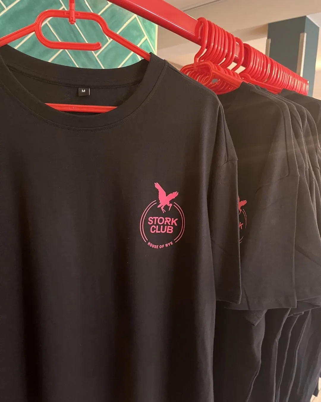 Stork Club Whiskey T-shirt katoen zwart maat M