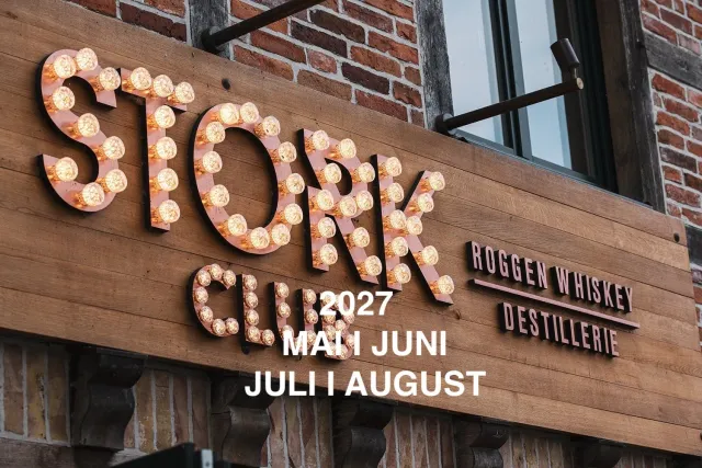 Stork Club Rondleiding Whiskyproeverij Ticket Mei-Aug 2027