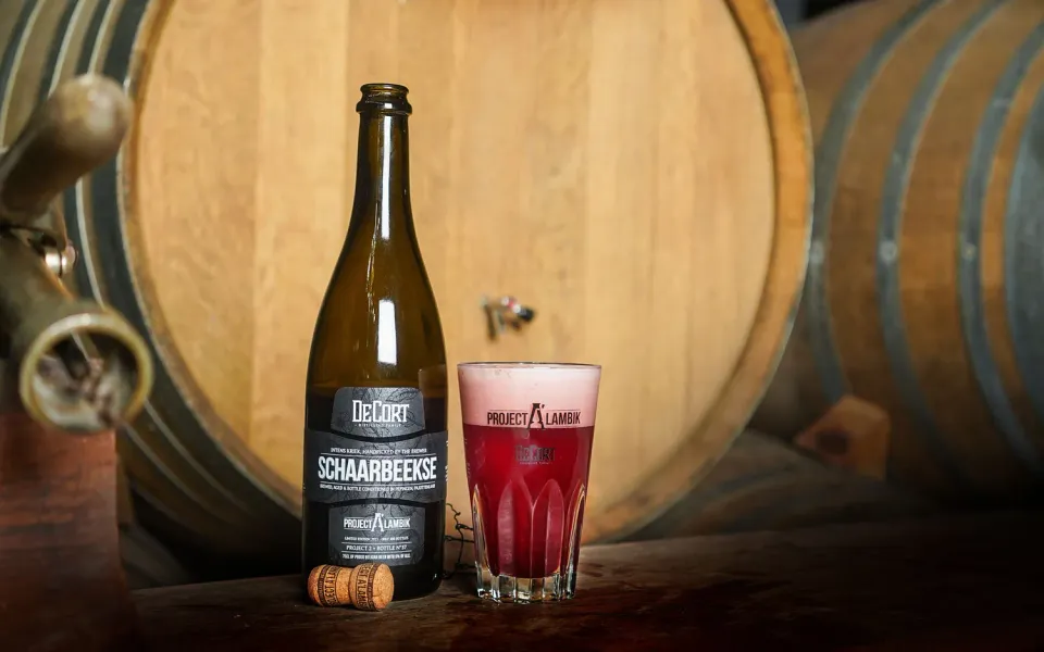 De Cort Schaarbeekse kriek fruitbier kers
