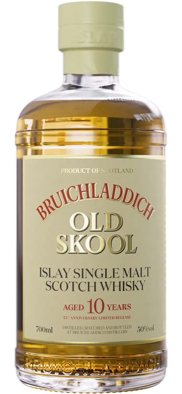 Bruichladdich Old Skool single malt whisky 70cl 10 jaar