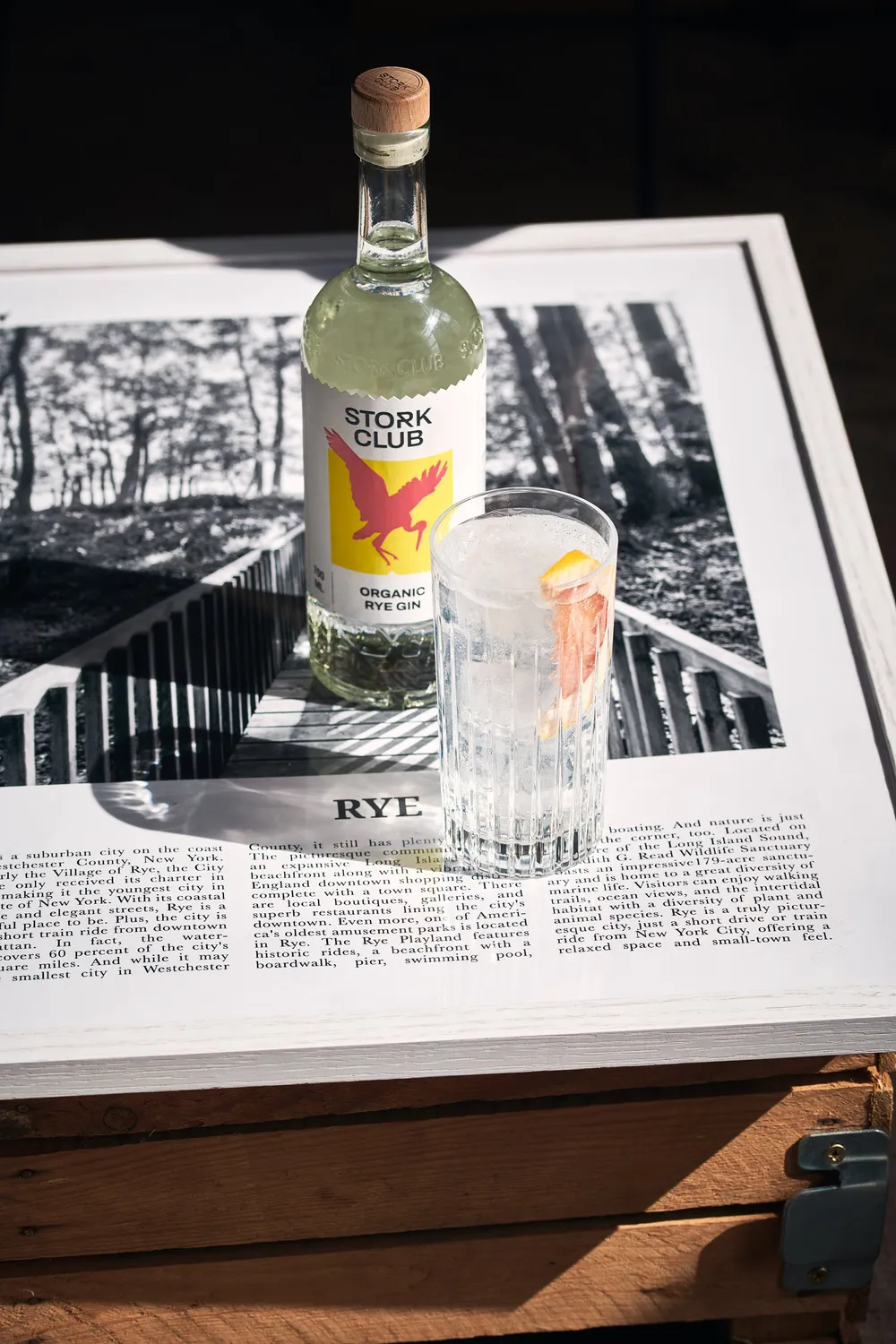 Stork Club Bio Rye Gin 70cl met Geschenkbox Citrus
