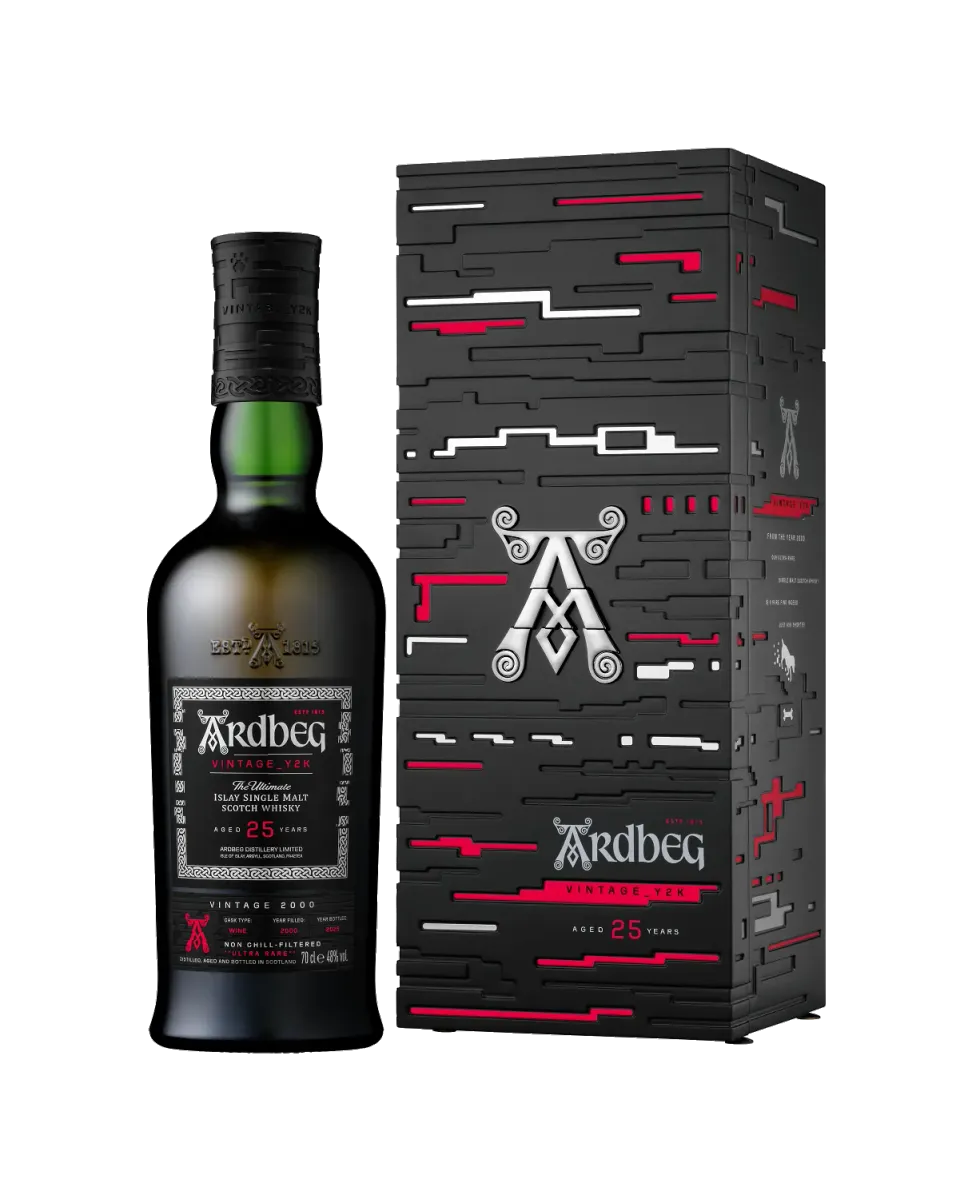 Ardbeg Vintage Y2K 25 jaar whisky 70 cl tempranillo