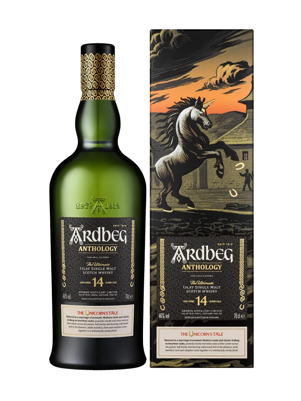 Ardbeg Anthology Unicorn's Tale 14 Years single malt whisky madeira