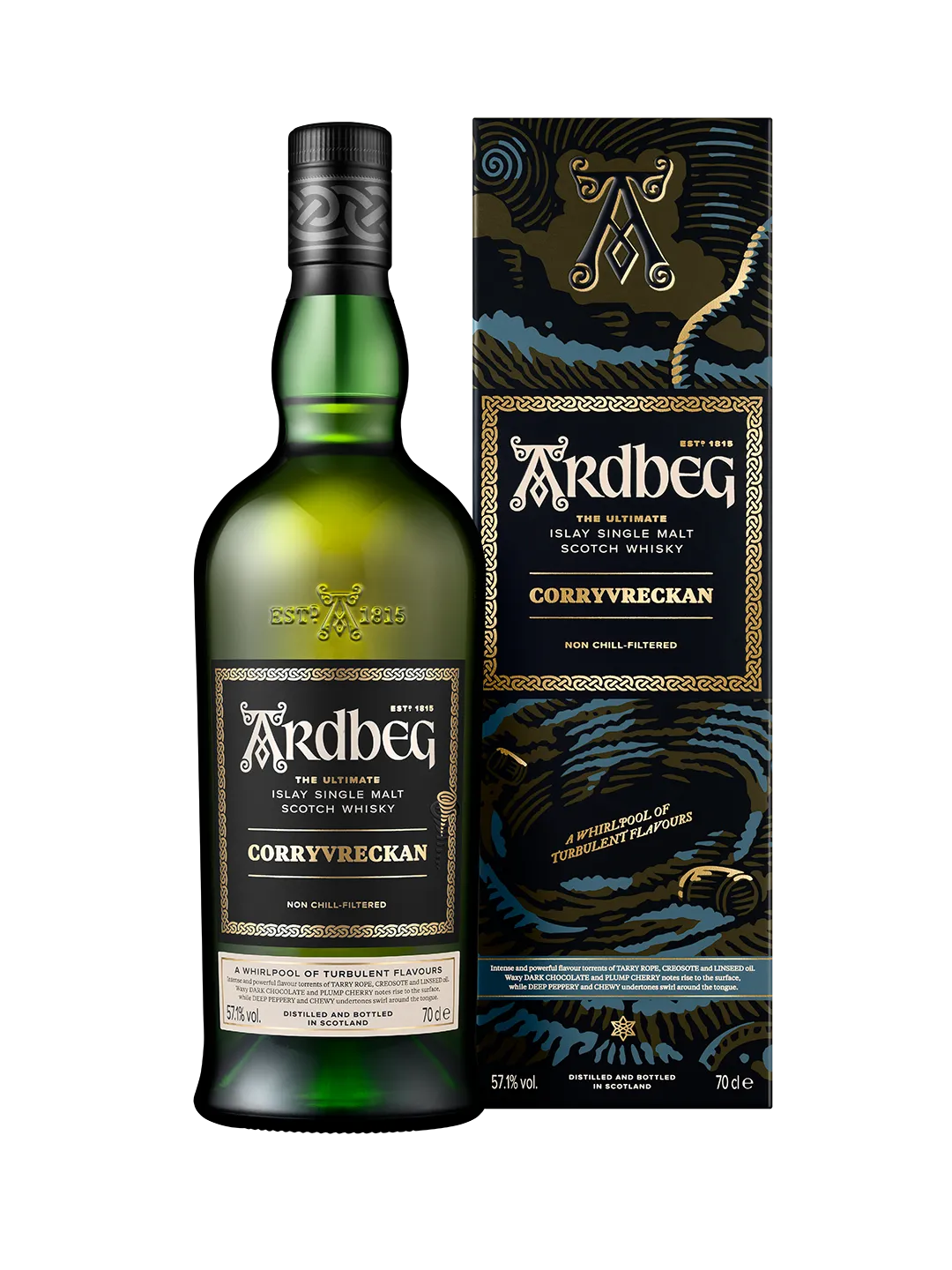 Ardbeg Corryvreckan single malt whisky 70 cl rokerig