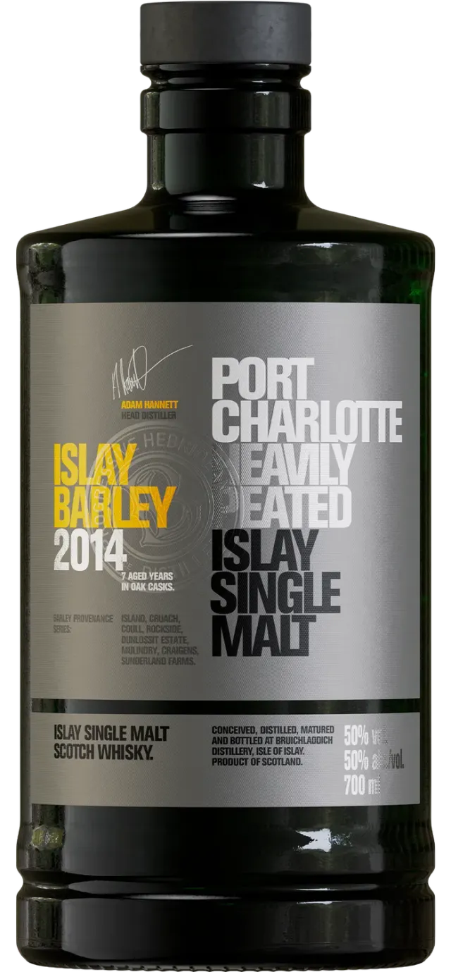 Bruichladdich Port Charlotte Islay Barley 2014 whisky 70cl