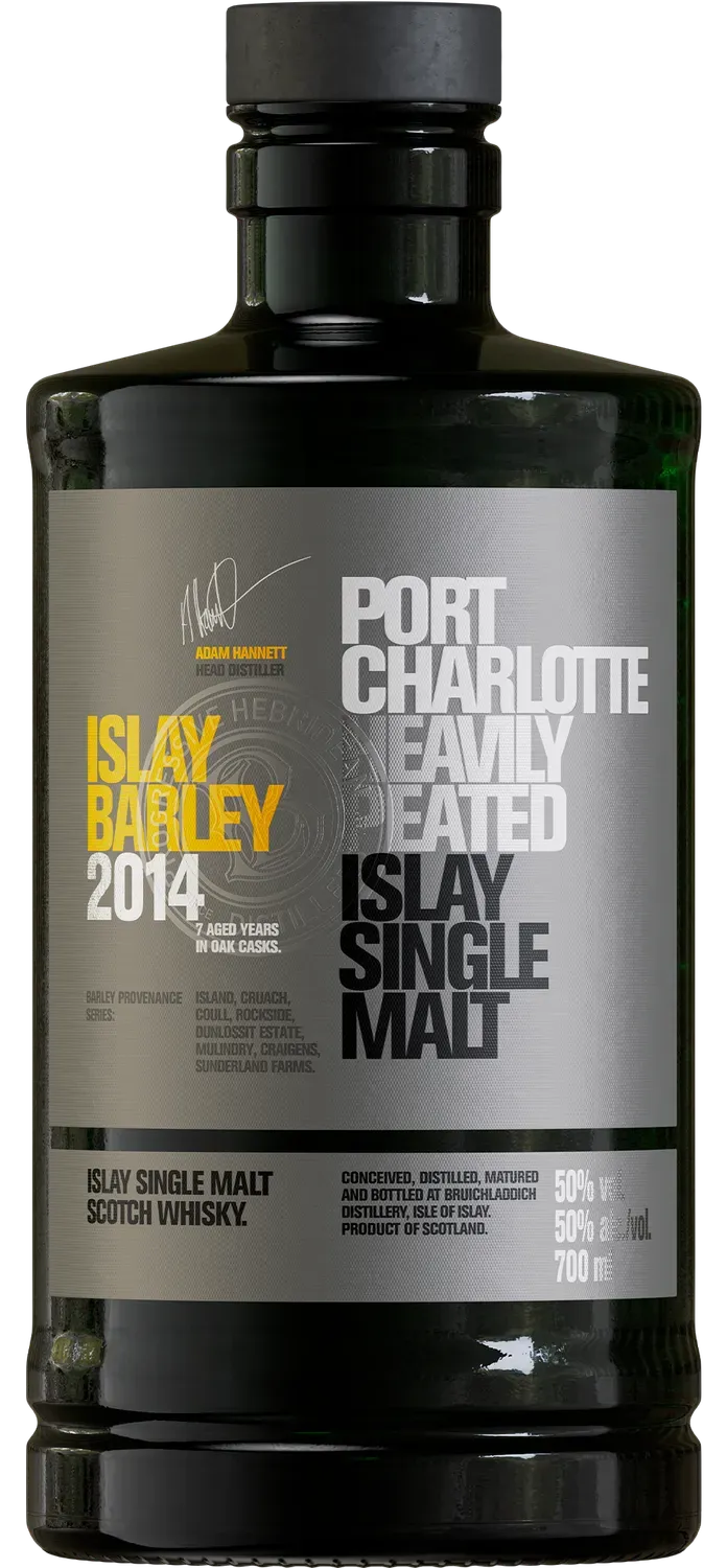 Bruichladdich Port Charlotte Islay Barley 2014 whisky 70cl
