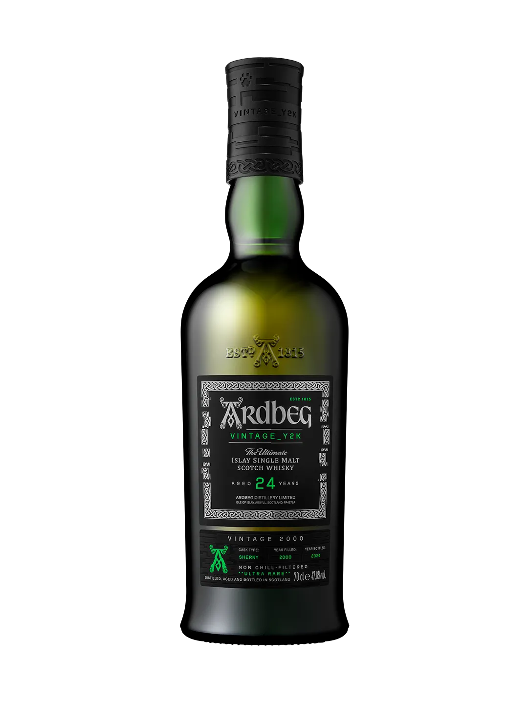 Ardbeg Vintage Y2K 24 Years single malt whisky amontillado