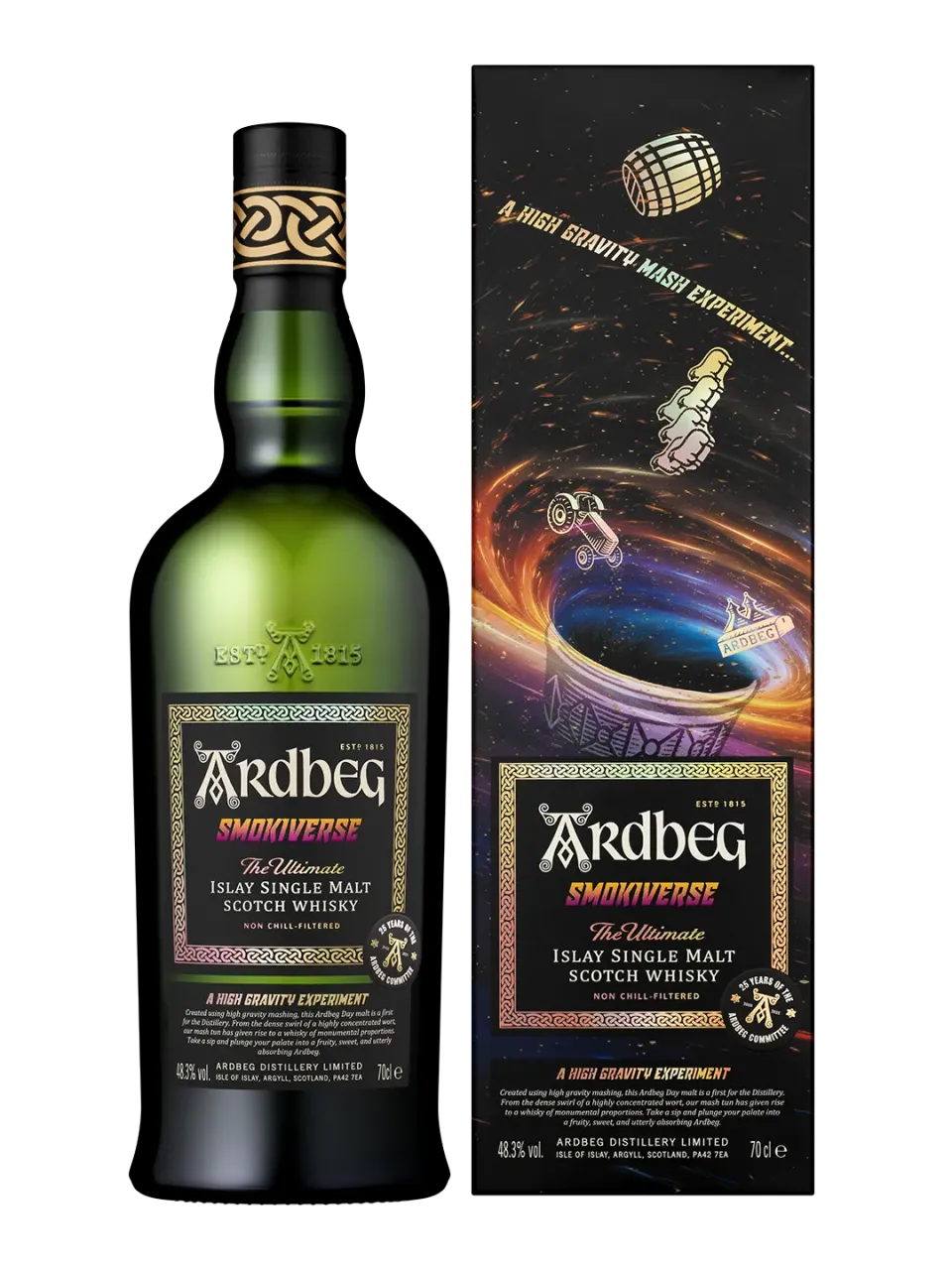 Ardbeg Smokiverse single malt whisky 70 cl fruitig