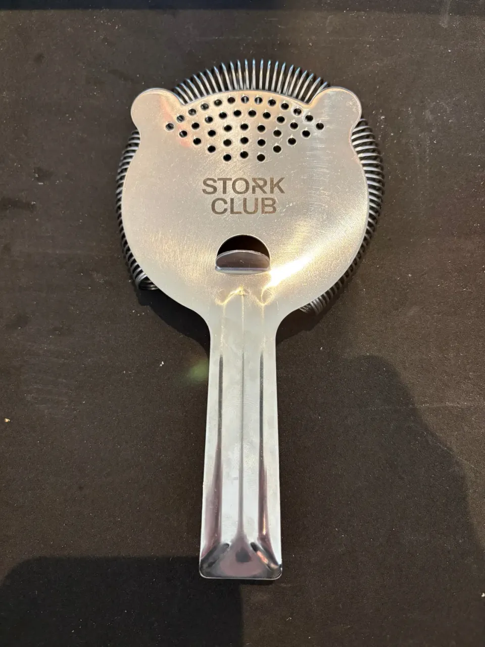 Stork Club strainer cocktailzeef 18cm RVS zeef
