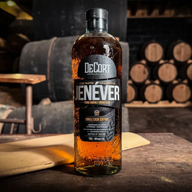 De Cort Oude Pajotse Jenever Single Cask PX 70 cl