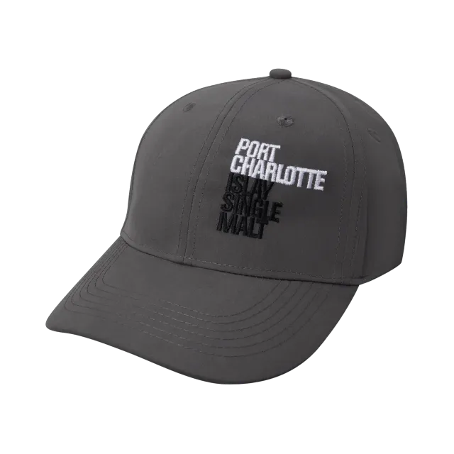 Port Charlotte Baseball Cap Grijs Gerecycleerd One Size