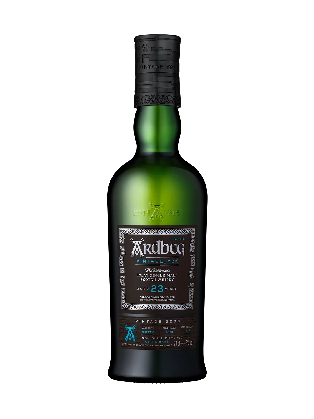 Ardbeg Vintage Y2K 23 Years Old whisky 70 cl sherry
