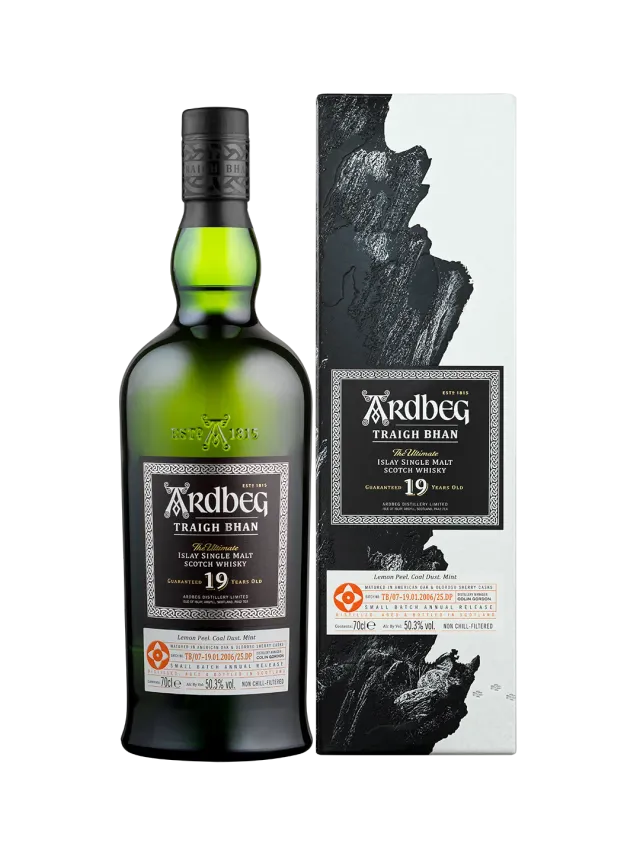 Ardbeg Traigh Bhan 19 Years Batch 7 whisky 19 jaar rokerig