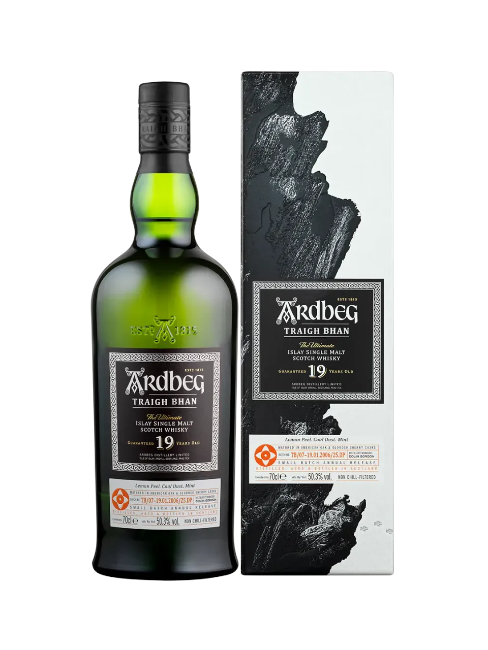 Ardbeg Traigh Bhan 19 Years Batch 7 whisky 19 jaar rokerig