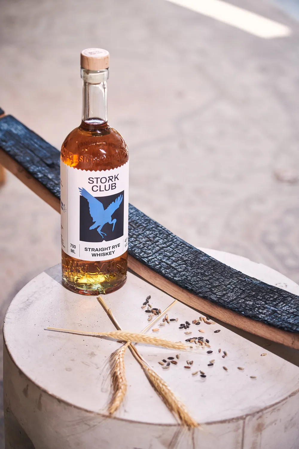 Stork Club Straight whisky 70 cl met geschenkdoos vanille