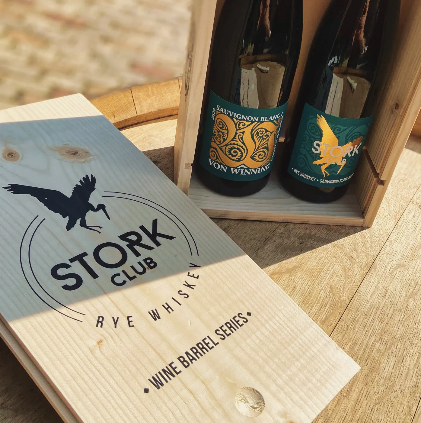 Stork Club Wine Barrel Von Winning Edition 1 whisky set