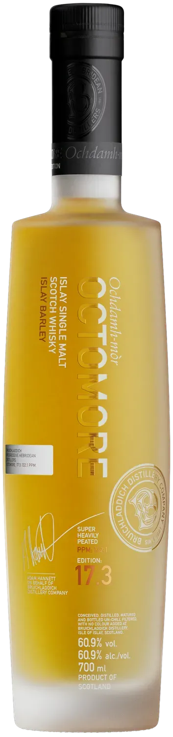 Bruichladdich Octomore Edition 17.3 single malt whisky 70 cl 132 PPM