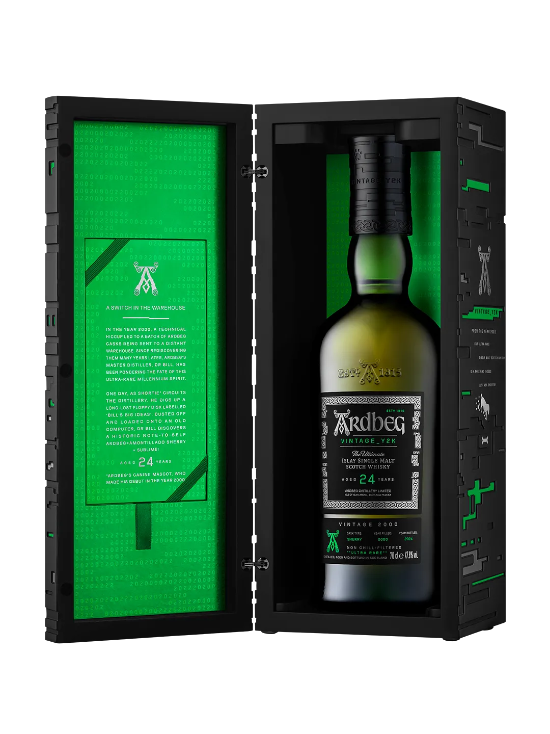 Ardbeg Vintage Y2K 24 Years single malt whisky amontillado
