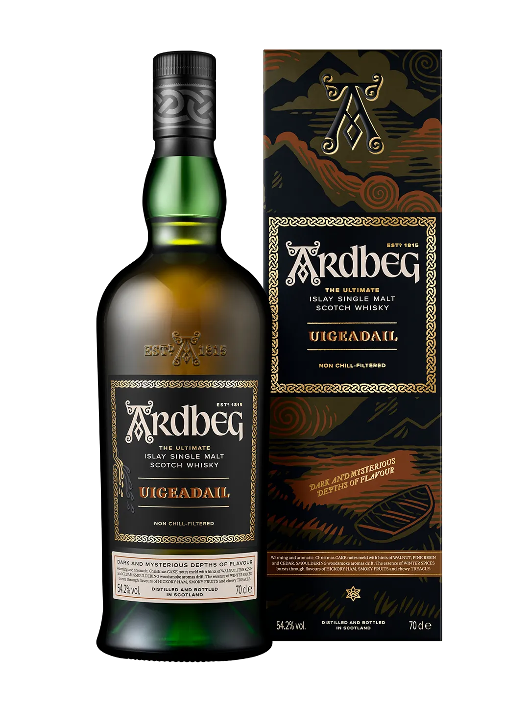 Ardbeg Uigeadail single malt whisky 70 cl sherry