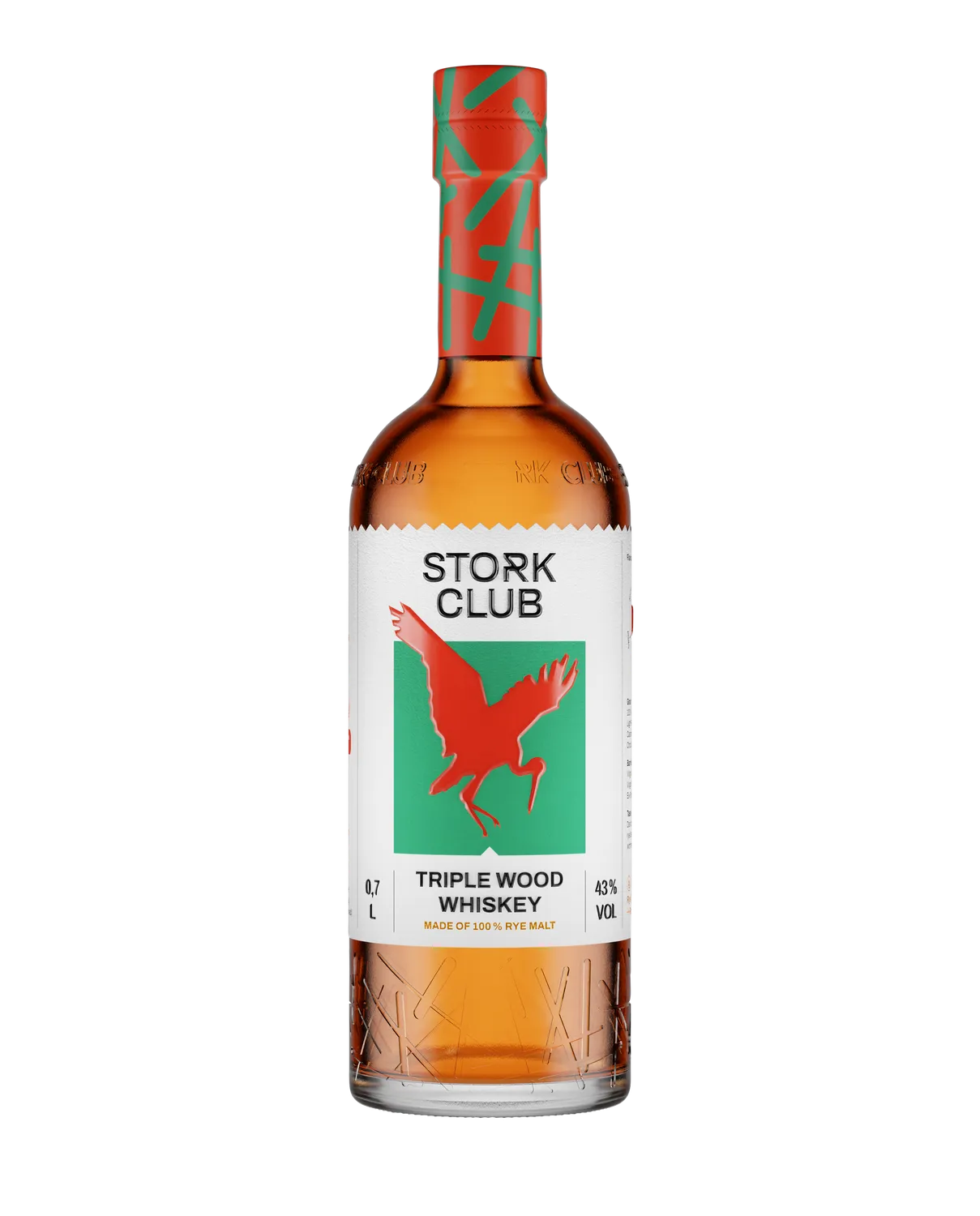 Stork Club Rye Malt whisky 70 cl 43% zonder doos