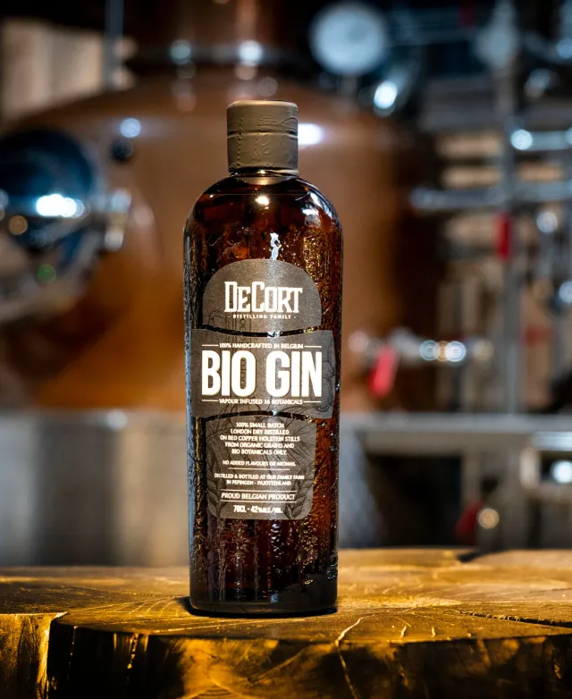 De Cort London Dry Bio gin 42% 70 cl kruidig