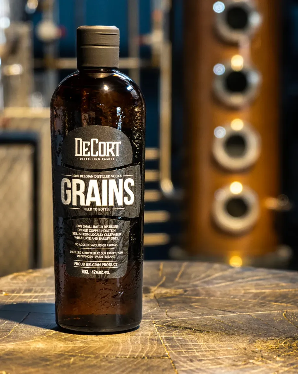 De Cort Grains Belgian vodka graan