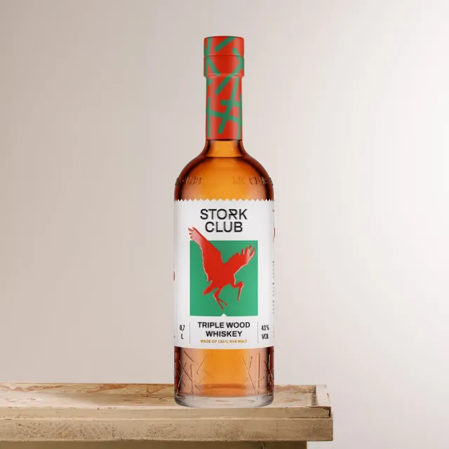 Stork Club Rye Malt whisky 70 cl 43% zonder doos