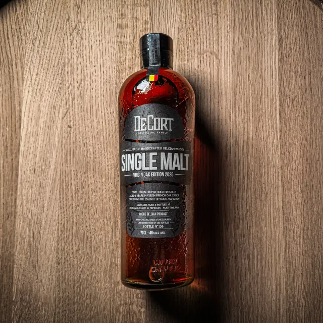 De Cort Virgin Oak Edition 2025 single malt whisky eik