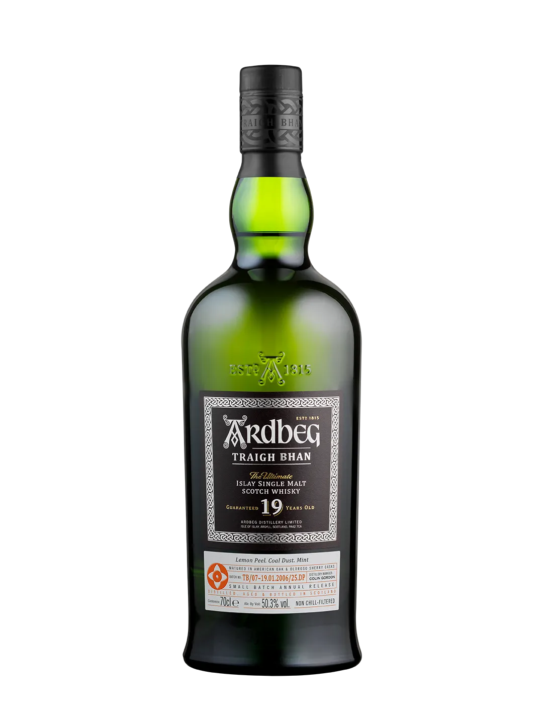 Ardbeg Traigh Bhan 19 Years Batch 7 whisky 19 jaar rokerig