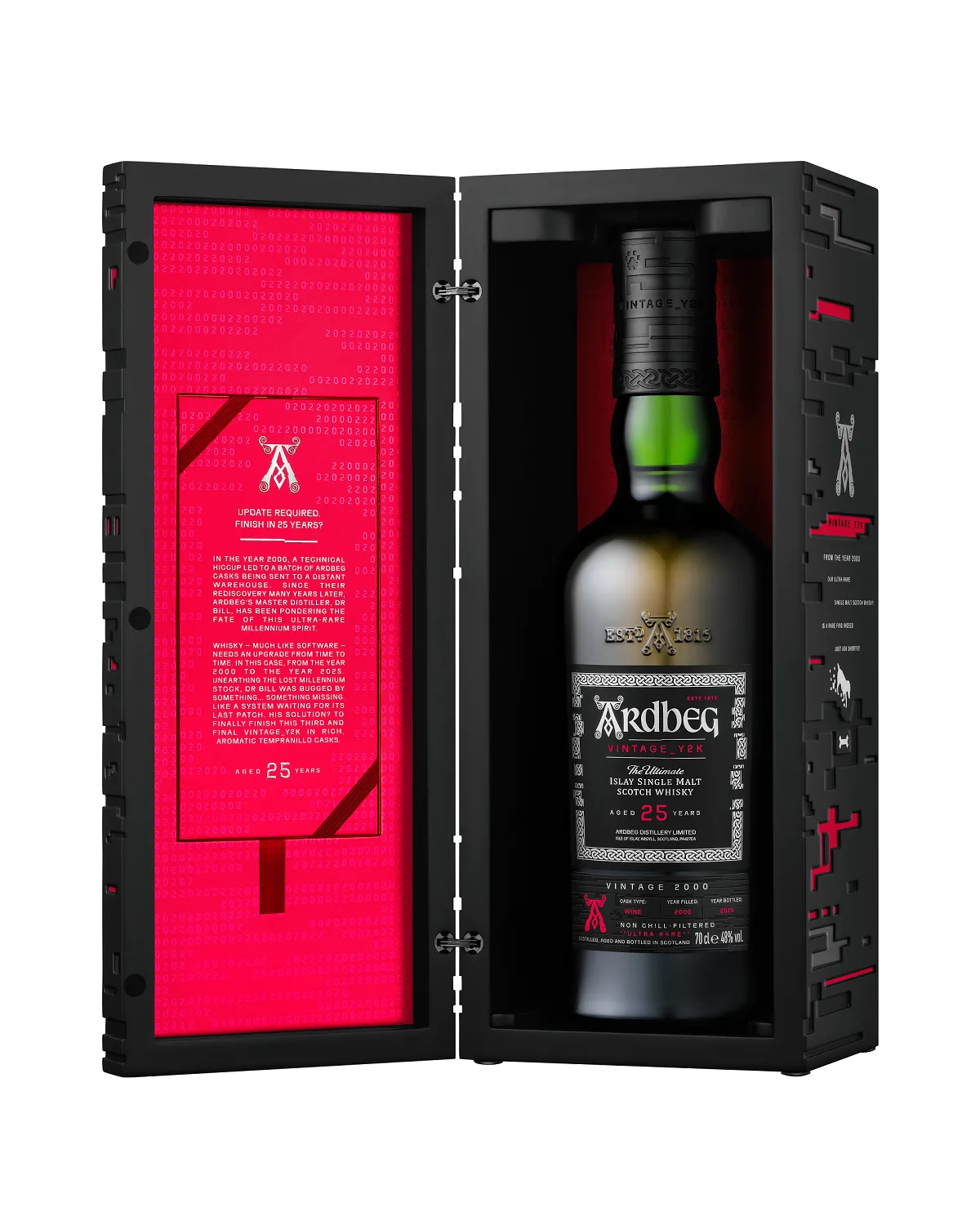 Ardbeg Vintage Y2K 25 jaar whisky 70 cl tempranillo