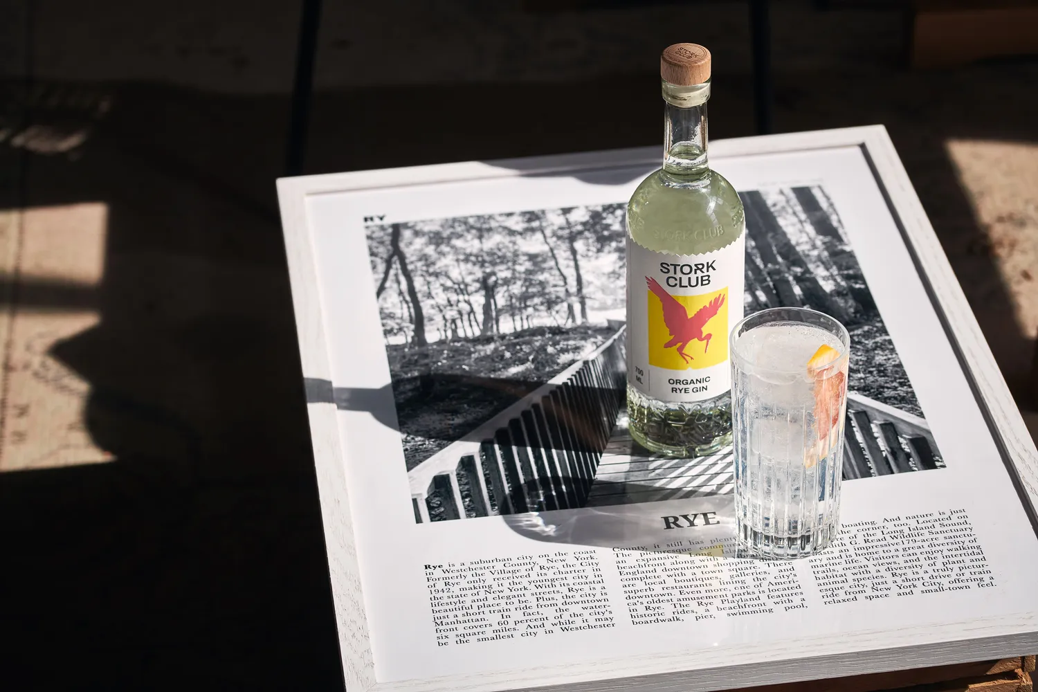Stork Club Organic Rye gin 70 cl 43% citrus bio