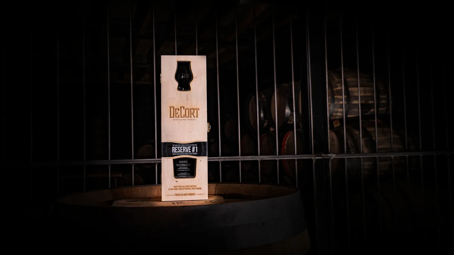 De Cort Reserve #1 single malt whisky 70 cl first