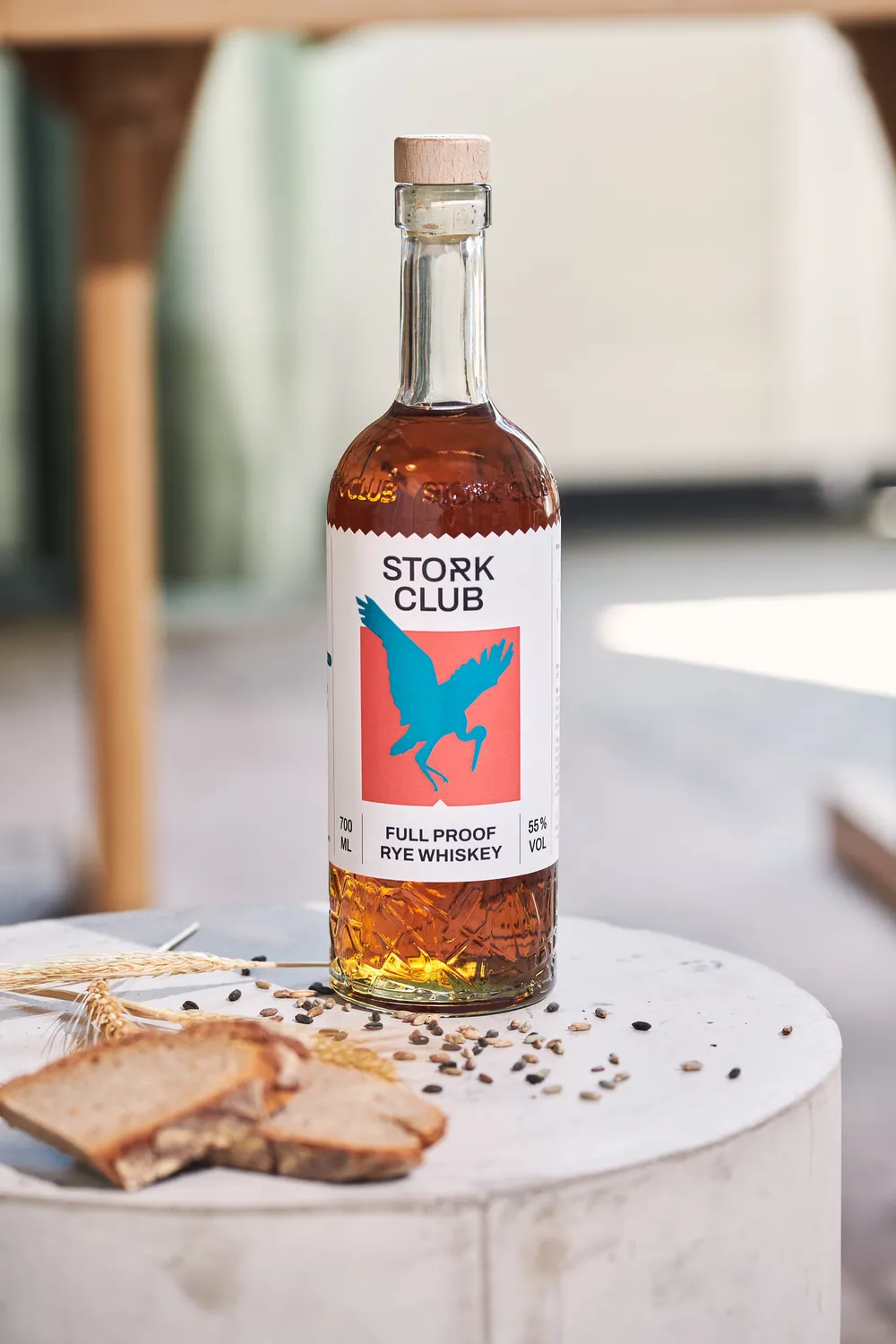 Stork Club Full Proof Rye Whisky 700 ml Vatsterkte