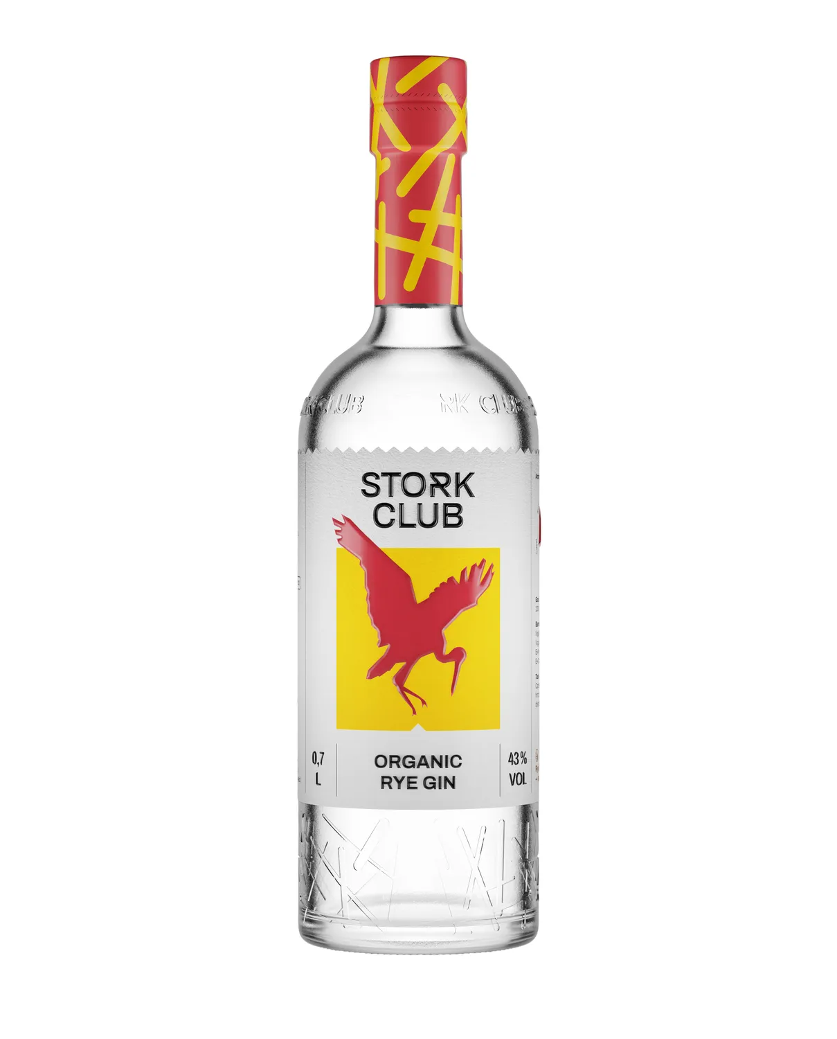 Stork Club Organic Rye gin 70 cl 43% citrus bio