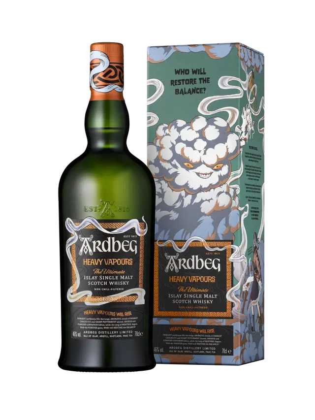 Ardbeg Heavy Vapours Limited Edition whisky vol rokerig