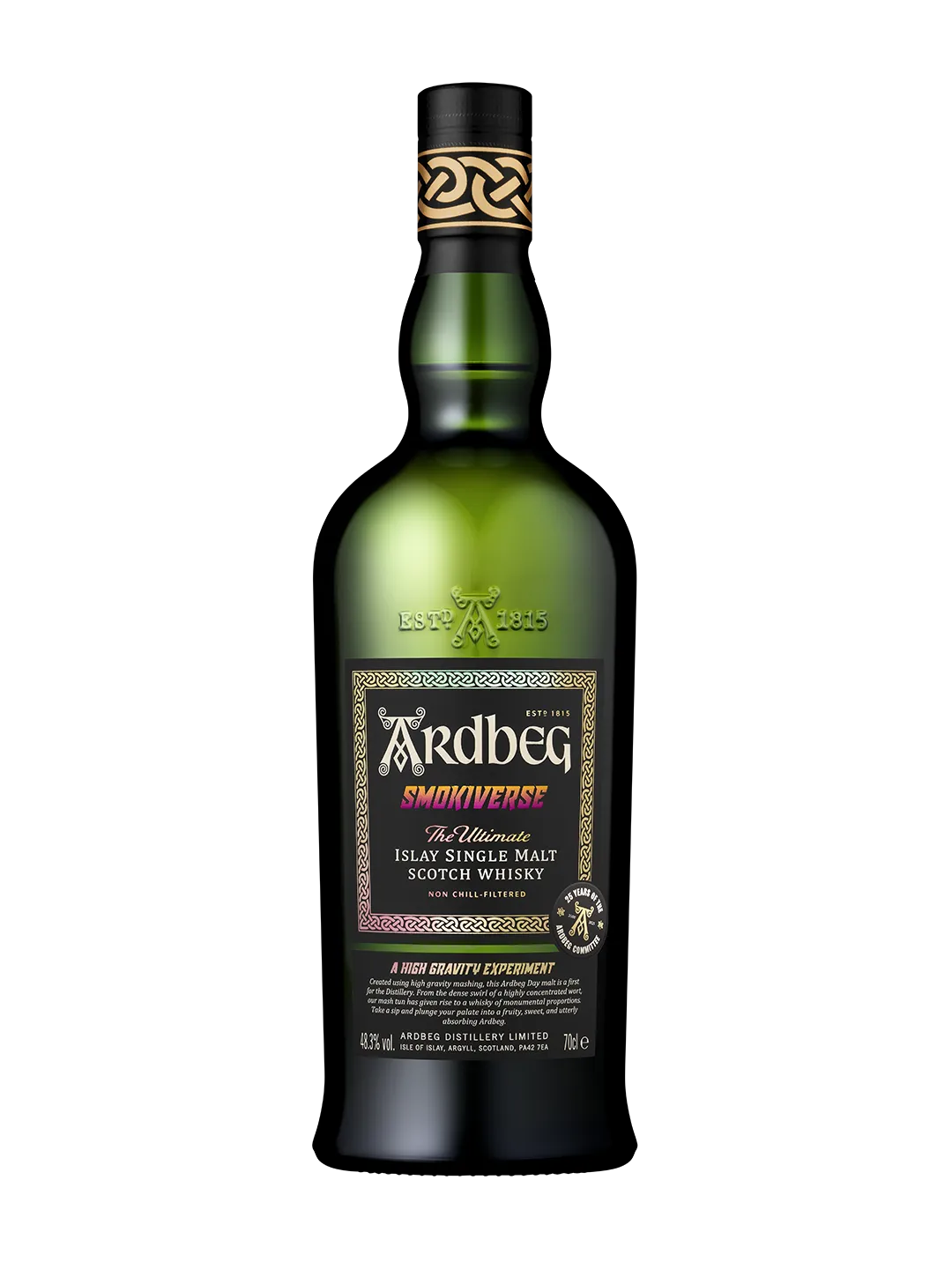 Ardbeg Smokiverse single malt whisky 70 cl fruitig