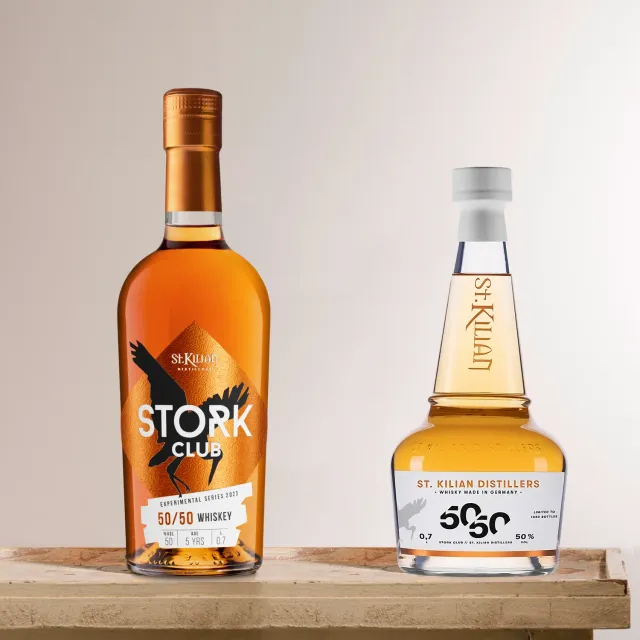 Stork Club St. Kilian 50/50 Whiskey set 2x70cl 50% geschenkdoos