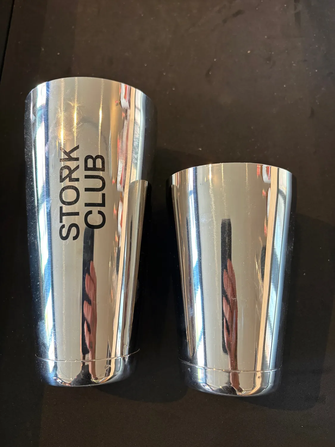 Stork Club Tin in Tin Boston Shaker 820 ml RVS