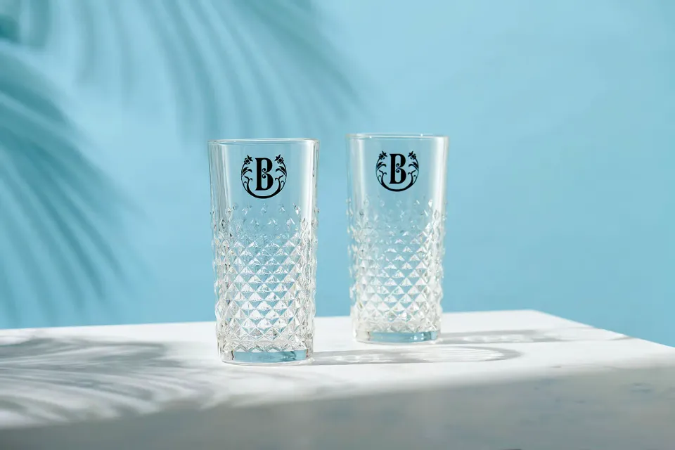 Brockmans Hi-Ball glazen longdrinkglazen 2 stuks