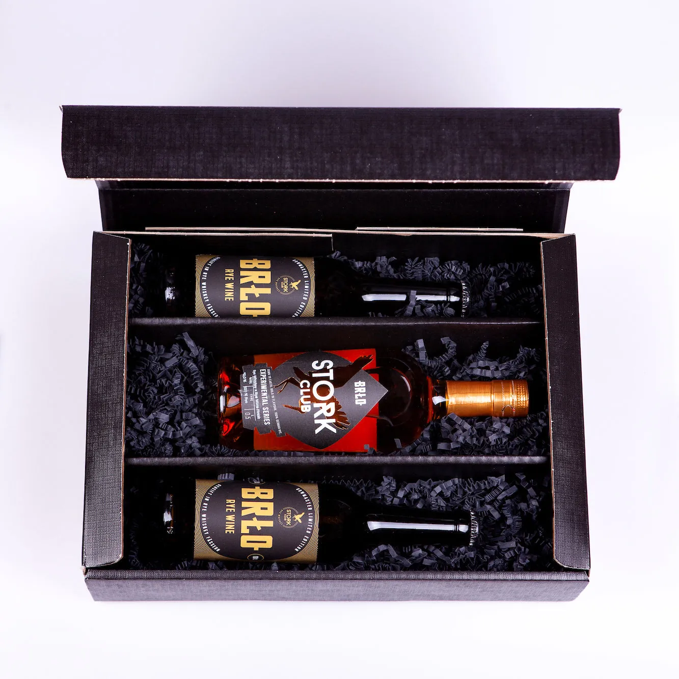 Stork Club Experimental BRLO Rye Whisky Set 50% Beperkt