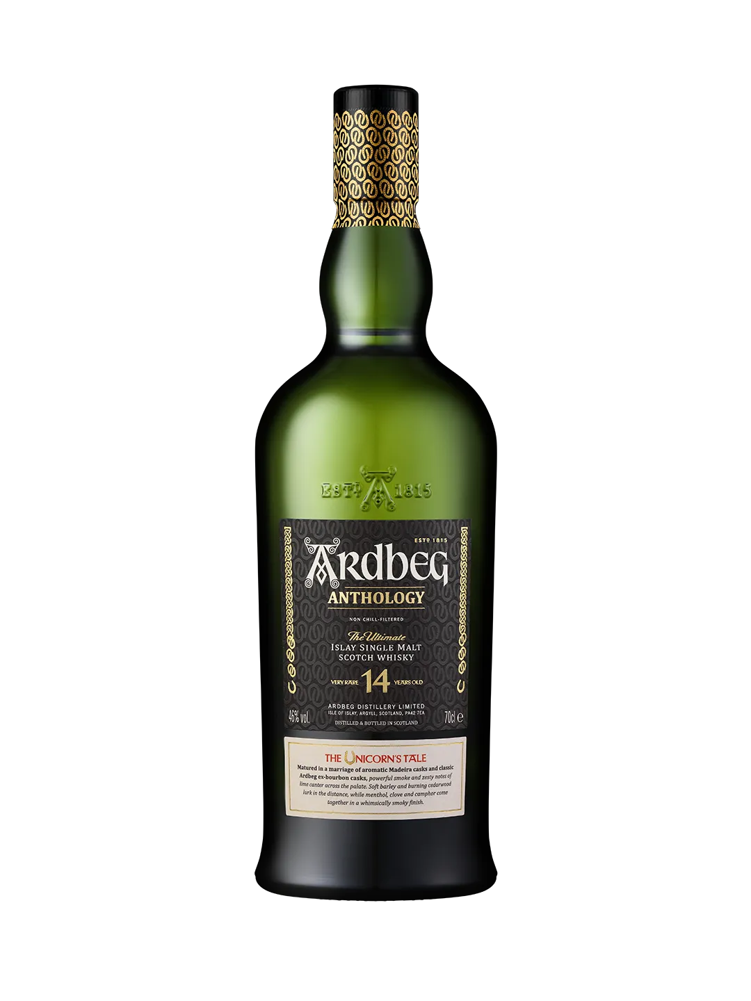 Ardbeg Anthology Unicorn's Tale 14 Years single malt whisky madeira