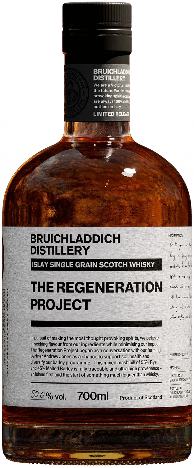 Bruichladdich The Regeneration Project Single Malt Whisky 70cl