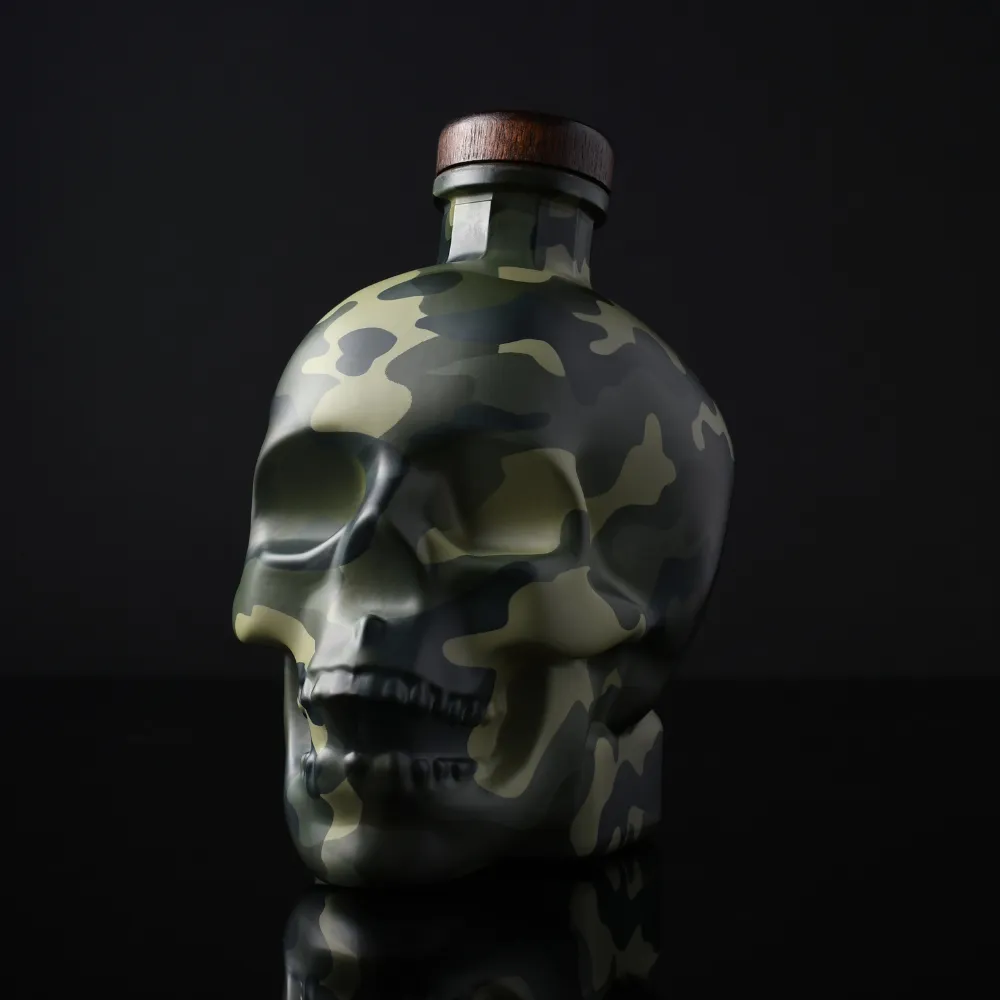 Crystal Head Camo wodka 750 ml limited edition mat