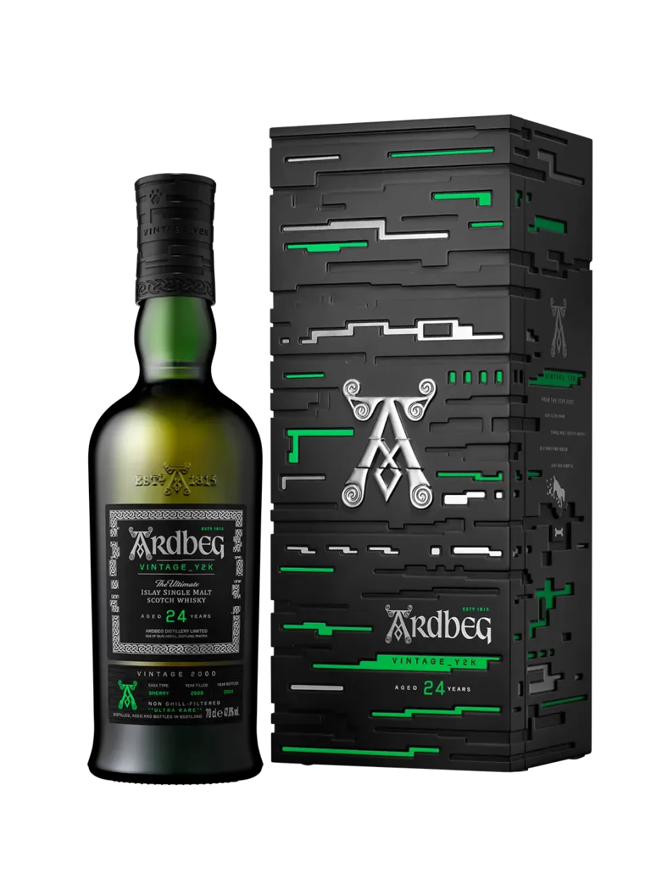 Ardbeg Vintage Y2K 24 Years single malt whisky amontillado