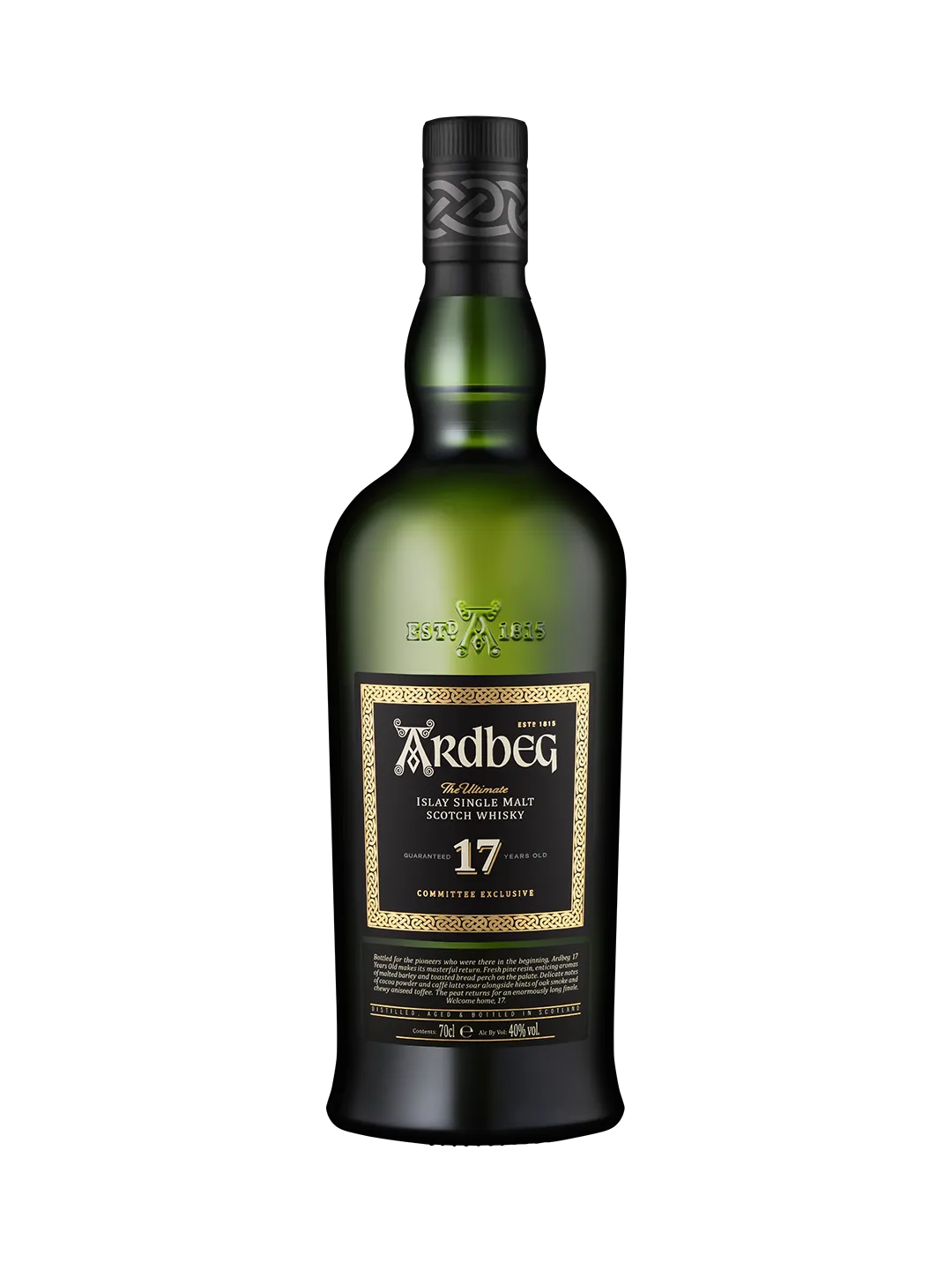 Ardbeg 17 Years Old single malt whisky turfrook lang