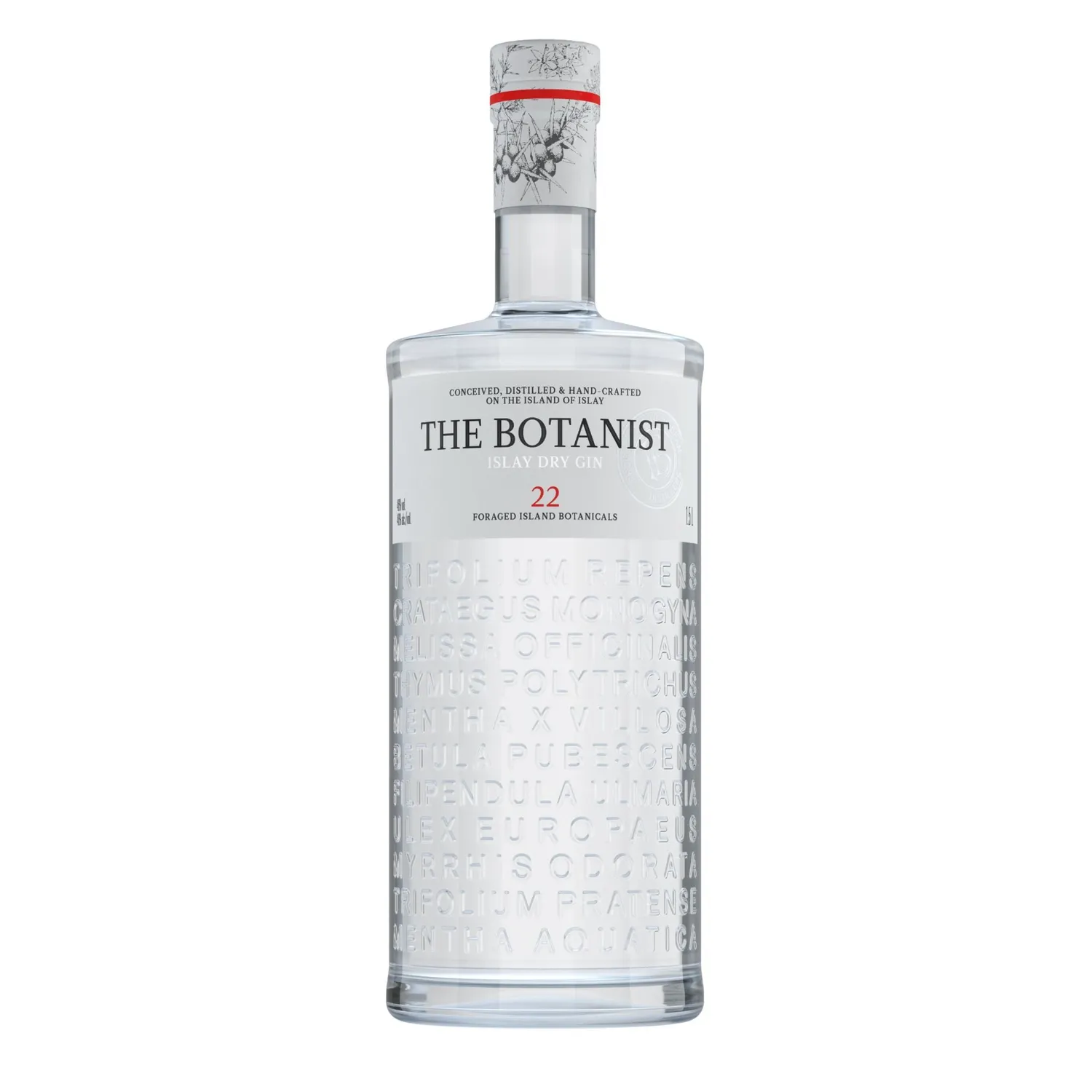 Bruichladdich The Botanist Islay Dry gin 70cl 22 botanicals